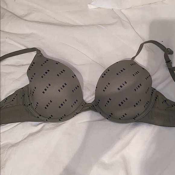 PINK Victoria’s Secret army green bra - Picture 1 of 1